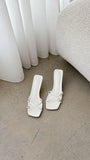 Tilo Heel White Shine