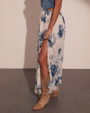 Wildflower Heirloom Floral Maxi Skirt