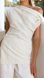 Freya Off The Shoulder Top Beige