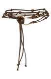 Sayge Wrap Belt Chocolate