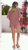 Marley Shorts Red Stripe
