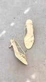 Flossie Heel Yellow