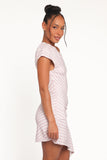 Rois Mini Dress Pink Stripe