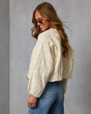 Rainah Embroidered Twill Jacket