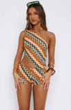 Lets Start Again Shorts Tropics