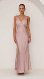 Sofia Maxi Dress Dusty Pink