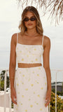 Tafari Crop Top Limone