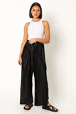 Sasha Pleated Pants Black