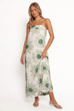 Wilson Maxi Dress Green Floral
