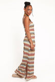 Sommer Midi Dress Multi Stripe