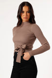 Paige Top Brown