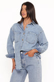 Anicia Denim Shirt Light