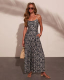 Seaside Darling Abstract Print Jumpsuit