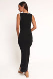 Umi Midi Dress Black