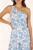 Rae Jumpsuit Blue Floral