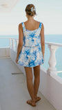 Jamela Top Ocean Bloom