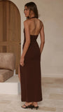 Jessica Maxi Dress Chocolate