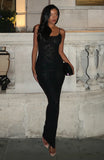 Late Night Love Maxi Dress Black