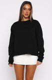 Staying Ahead Long Sleeve Tee Black