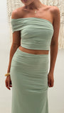 Coda Maxi Skirt Sage