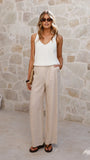 Neelia Top White