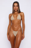 Sorano Bikini Bottoms Gold Shimmer