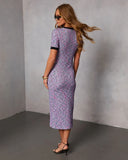 Gentle Glow Bodycon Knit Midi Dress