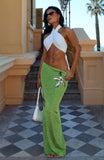 Tide And Bloom Knit Maxi Skirt Kiwi