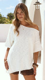 Keisha Off The Shoulder Top White