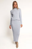 Payton Knitted Set Light Blue