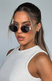 Oasis Sunglasses Gold Black