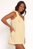 Miffy One Shoulder Romper Yellow
