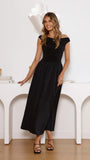 Immy Midi Dress Black
