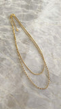 Sarah Twist Necklace Set Gold