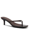 Hamptons Thong Heels Tortoise