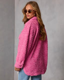 Happy Layer Teddy Shirt Jacket