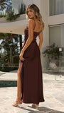 Ilana Maxi Dress Chocolate