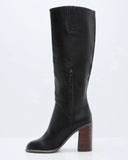 Always Here Block Heel Knee High Boots
