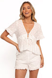 Carlen Shorts White