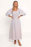 Lille Midi Dress Blue Gingham