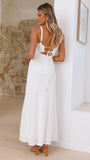 Evelyn Maxi Dress White