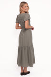Deloria Maxi Dress Olive