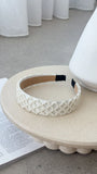 Angela Headband White