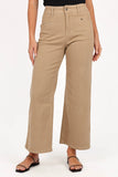 Parson Wide Leg Pant Taupe