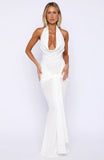 Be With You Forever Maxi Dress Off White