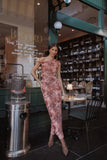 Bloise Maxi Skirt Blurred Botanics