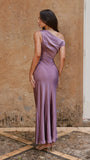 Auria Off Shoulder Maxi Dress Plum