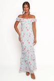 Irelynn Maxi Dress Blue Floral