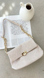 Fion Boucle Chain Strap Handbag Camel