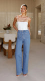 Rollas Sailor Jean Long Lily Blue